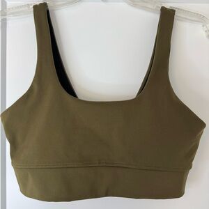 Varley Olive Sports Bralette